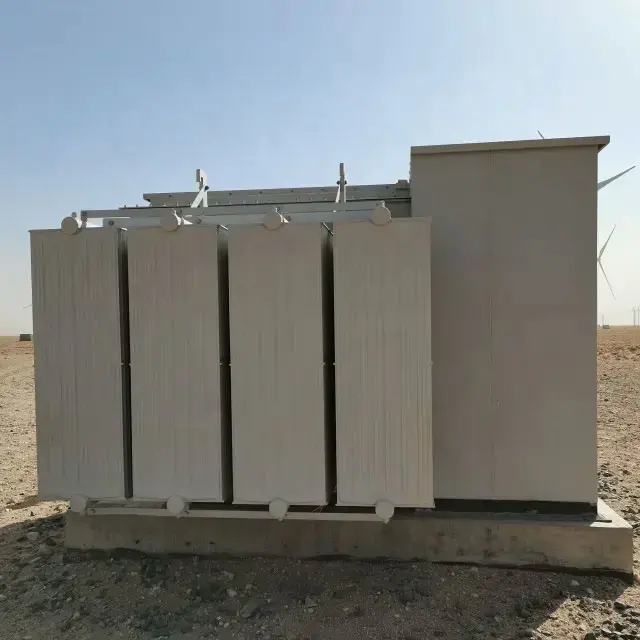 كيف تعمل نسبة الجهد في محول طاقة الرياح بقدرة 1600 كيلو فولت أمبير؟